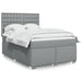 Pat continental, gri deschis, 140x200 cm, material textil - WALTI WALTI