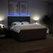 Pat continental, gri deschis, 180x200 cm, material textil - WALTI WALTI