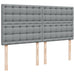 Pat continental, gri deschis, 180x200 cm, material textil - WALTI WALTI