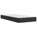 Pat continental cu saltea, negru, 80x200 cm, piele ecologică - WALTI WALTI