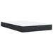 Pat box spring cu saltea, negru, 120x190 cm, piele ecologică - WALTI WALTI