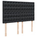 Pat box spring cu saltea, negru, 140x190 cm, piele ecologică - WALTI WALTI