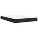 Pat box spring cu saltea, negru, 140x190 cm, piele ecologică - WALTI WALTI