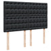 Pat box spring cu saltea, negru, 140x200 cm, piele ecologică - WALTI WALTI
