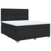 Pat box spring cu saltea, negru, 180x200 cm, piele ecologică - WALTI WALTI