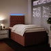 Pat box spring cu saltea, negru, 120x190 cm, catifea - WALTI WALTI