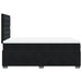Pat box spring cu saltea, negru, 120x190 cm, catifea - WALTI WALTI