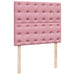 Pat box spring cu saltea, negru, 120x190 cm, catifea - WALTI WALTI