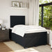 Pat box spring cu saltea, negru, 120x200 cm, catifea - WALTI WALTI
