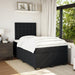Pat box spring cu saltea, negru, 120x200 cm, catifea - WALTI WALTI