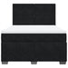 Pat box spring cu saltea, negru, 140x190 cm, catifea - WALTI WALTI