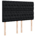 Pat box spring cu saltea, negru, 140x200 cm, catifea - WALTI WALTI