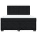 Pat box spring cu saltea, negru, 180x200 cm, catifea - WALTI WALTI