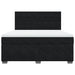 Pat box spring cu saltea, negru, 180x200 cm, catifea - WALTI WALTI