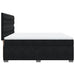 Pat box spring cu saltea, negru, 180x200 cm, catifea - WALTI WALTI