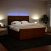 Pat box spring cu saltea, roz, 200x200 cm, catifea - WALTI WALTI