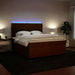 Pat box spring cu saltea, roz, 200x200 cm, catifea - WALTI WALTI
