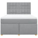 Pat continental, gri deschis, 140x200 cm, material textil - WALTI WALTI