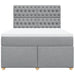 Pat continental, gri deschis, 140x200 cm, material textil - WALTI WALTI