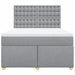 Pat continental, gri deschis, 140x200 cm, material textil - WALTI WALTI
