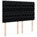 Pat box spring cu saltea, negru, 160x200 cm, textil - WALTI WALTI
