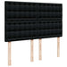 Pat box spring cu saltea, negru, 160x200 cm, textil - WALTI WALTI