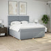 Pat continental, gri deschis, 180x200 cm, material textil - WALTI WALTI