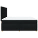 Pat box spring cu saltea, negru, 180x200 cm, catifea - WALTI WALTI