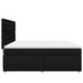 Pat box spring cu saltea, negru, 180x200 cm, catifea - WALTI WALTI