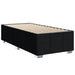 Pat box spring cu saltea, negru, 80x200 cm, textil - WALTI WALTI