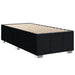Pat box spring cu saltea, negru, 90x200 cm, textil - WALTI WALTI