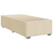 Pat box spring cu saltea, crem, 100x200 cm, textil - WALTI WALTI