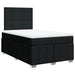 Pat box spring cu saltea, negru, 120x190 cm, catifea - WALTI WALTI