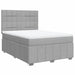 Pat continental, gri deschis, 140x200 cm, material textil - WALTI WALTI