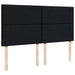 Pat box spring cu saltea, negru, 180x200 cm, catifea - WALTI WALTI