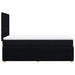 Pat box spring cu saltea, negru, 80x200 cm, textil - WALTI WALTI