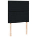 Pat box spring cu saltea, negru, 80x200 cm, textil - WALTI WALTI