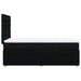 Pat box spring cu saltea, negru, 80x200 cm, textil - WALTI WALTI