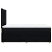 Pat box spring cu saltea, negru, 90x190 cm, textil - WALTI WALTI