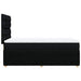 Pat box spring cu saltea, negru, 90x190 cm, textil - WALTI WALTI