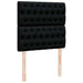 Pat box spring cu saltea, negru, 90x190 cm, textil - WALTI WALTI