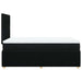 Pat box spring cu saltea, negru, 120x200 cm, textil - WALTI WALTI
