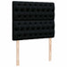 Pat box spring cu saltea, negru, 120x200 cm, textil - WALTI WALTI