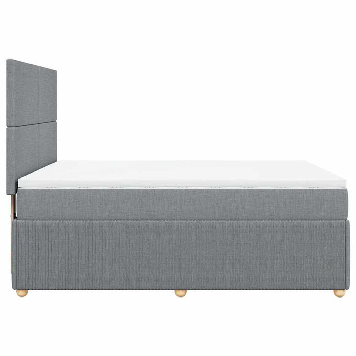 Pat continental, gri deschis, 140x200 cm, material textil - WALTI WALTI