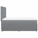 Pat continental, gri deschis, 140x200 cm, material textil - WALTI WALTI