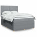 Pat continental, gri deschis, 140x200 cm, material textil - WALTI WALTI