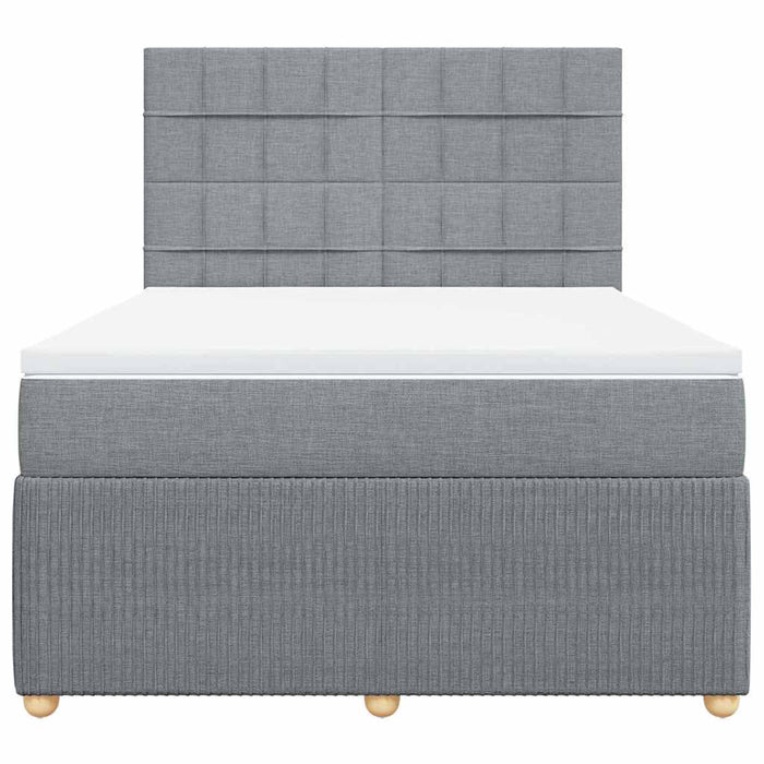 Pat continental, gri deschis, 140x200 cm, material textil - WALTI WALTI