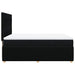 Pat box spring cu saltea, negru, 140x200 cm, textil - WALTI WALTI