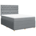 Pat continental, gri deschis, 140x200 cm, material textil - WALTI WALTI
