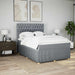 Pat continental, gri deschis, 140x200 cm, material textil - WALTI WALTI